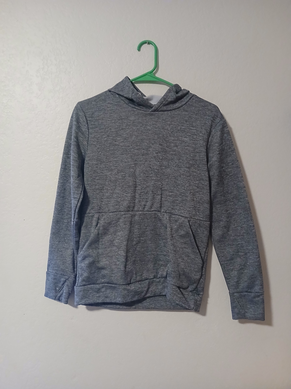 Nike Men's Crewneck Hoodie in Heather Gray